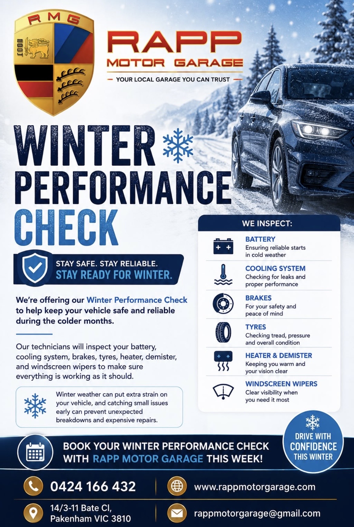 Winter Performance Inspection